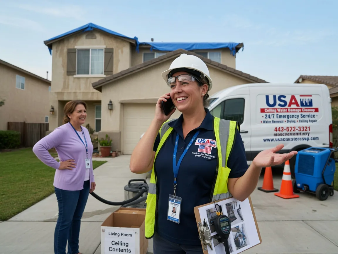 Ceiling Water Damage Restoration Gunnison, UT FAQs